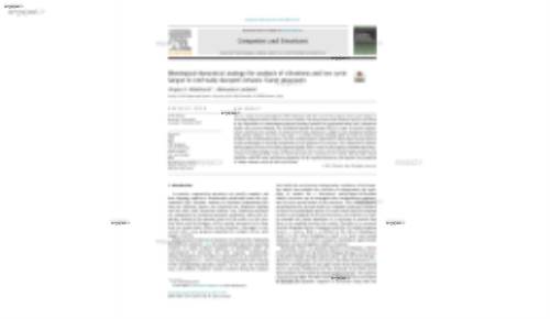 Rheological-dynamical analogy for analysis of vibrations and low cycle fatigue in internally damped inelastic frame structures